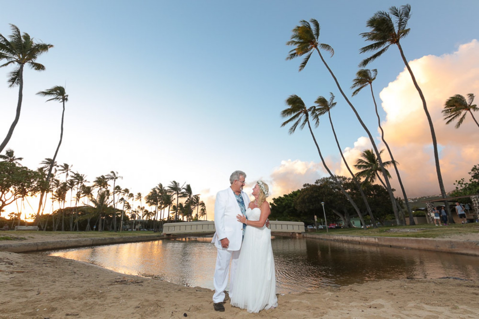 Kahala Beach Wedding