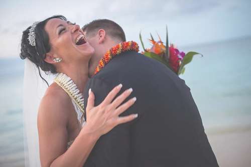 Fun Wedding Ceremony on Oahu