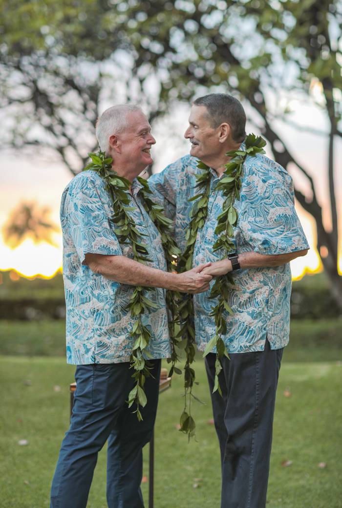 Hawaii gay wedding